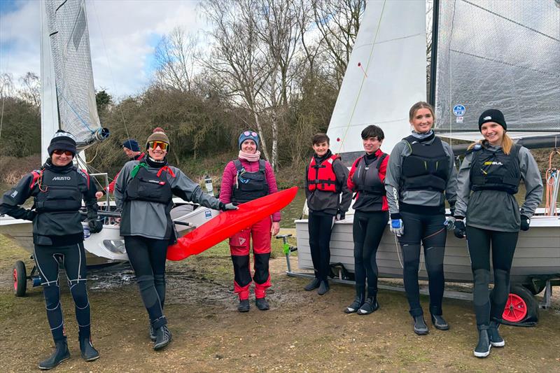 Merlin Rocket Youth Training event 2 at Fishers Green photo copyright Angie Meyer taken at Fishers Green Sailing Club and featuring the Merlin Rocket class