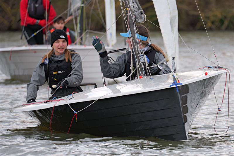Merlin Rocket Youth Training event 2 at Fishers Green photo copyright Angie Meyer taken at Fishers Green Sailing Club and featuring the Merlin Rocket class