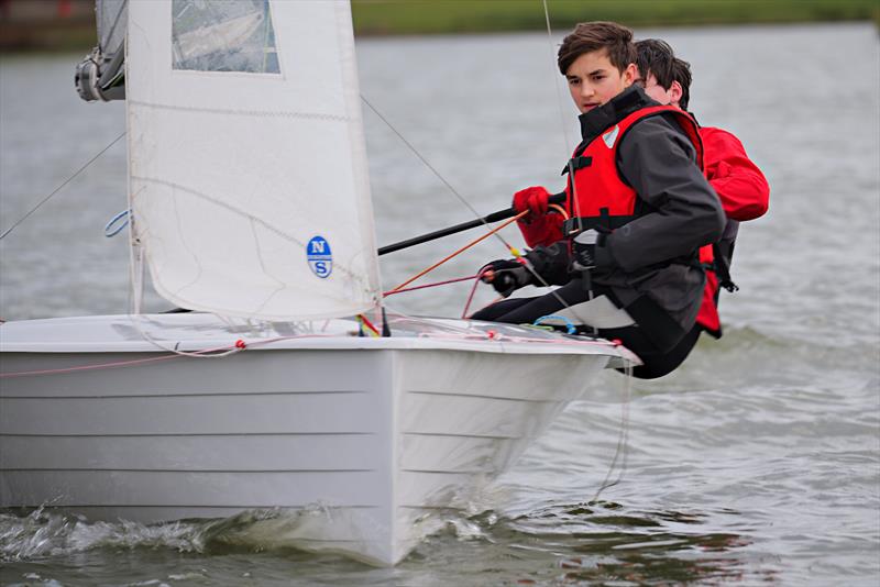 Merlin Rocket Youth Training event 2 at Fishers Green photo copyright Angie Meyer taken at Fishers Green Sailing Club and featuring the Merlin Rocket class