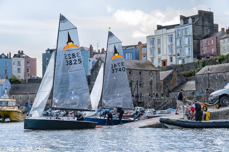 Rockets launching at sea - photo © Alistair Mackay