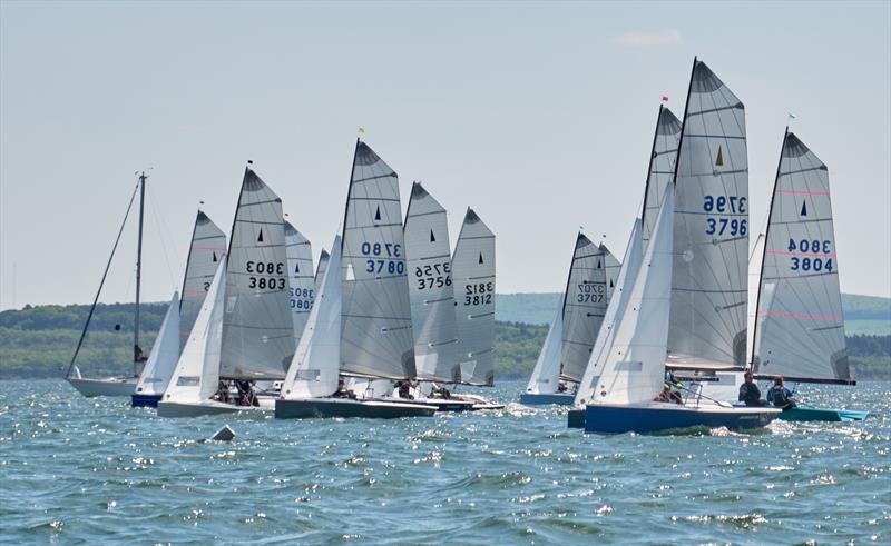 All to play for at the Merlin Rocket Women's Championships 2023 photo copyright Patrick Blake taken at Lymington Town Sailing Club and featuring the Merlin Rocket class