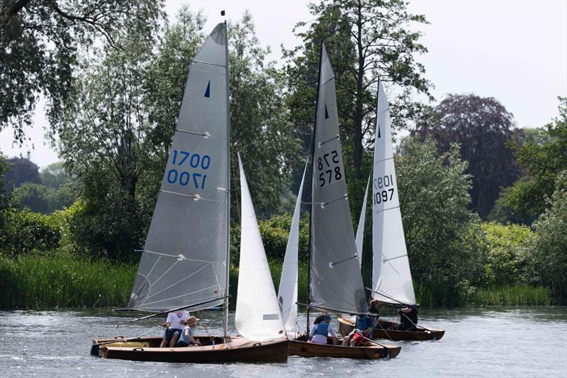 Close tacking at the Merlin Rocket River Championships as part of Bourne End Week - photo © Tony Ketley