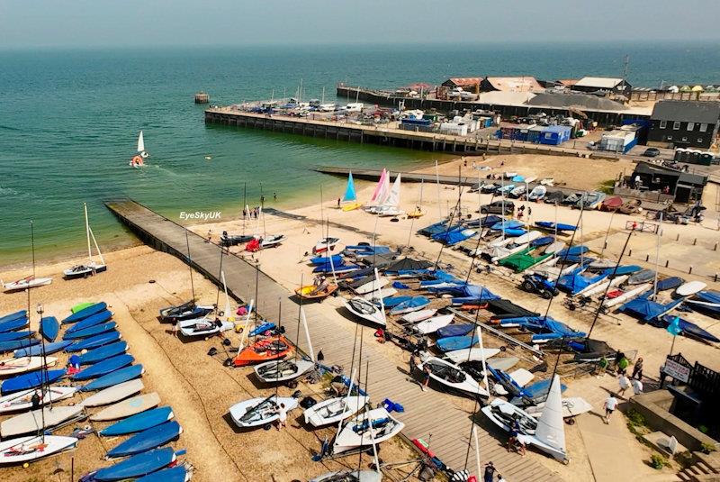 Arrivals - Merlin Rocket Craftinsure Silver Tiller at Whitstable - photo © Ayhan Betez / Eye Sky UK