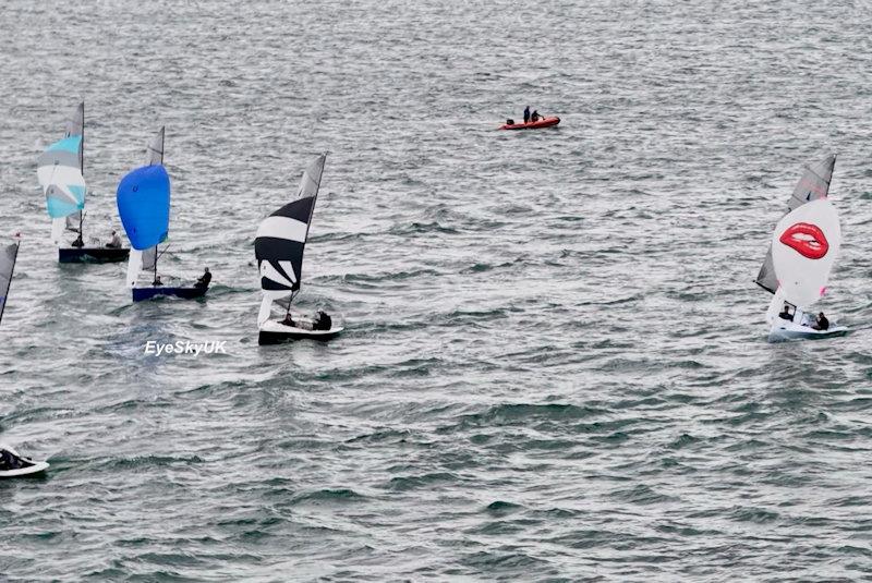 Racing downind - Merlin Rocket Craftinsure Silver Tiller at Whitstable - photo © Ayhan Betez / Eye Sky UK