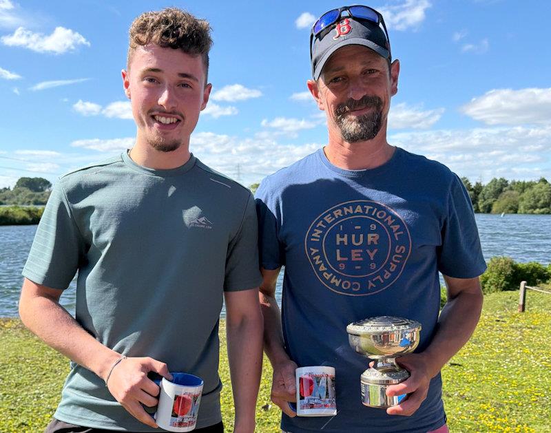 Christian and Gabe Hill, first overall - Merlin Rocket Craftinsure Vintage and Classic series at Fishers Green photo copyright Angie Meyer taken at Fishers Green Sailing Club and featuring the Merlin Rocket class