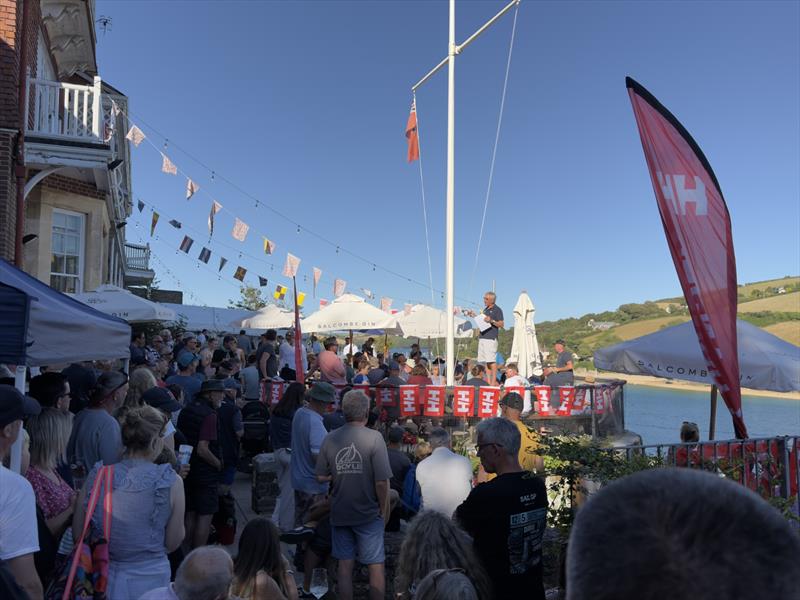 Helly Hansen Merlin Rocket Week at Salcombe Yacht Club Day 1 photo copyright Lucy Burn taken at Salcombe Yacht Club and featuring the Merlin Rocket class