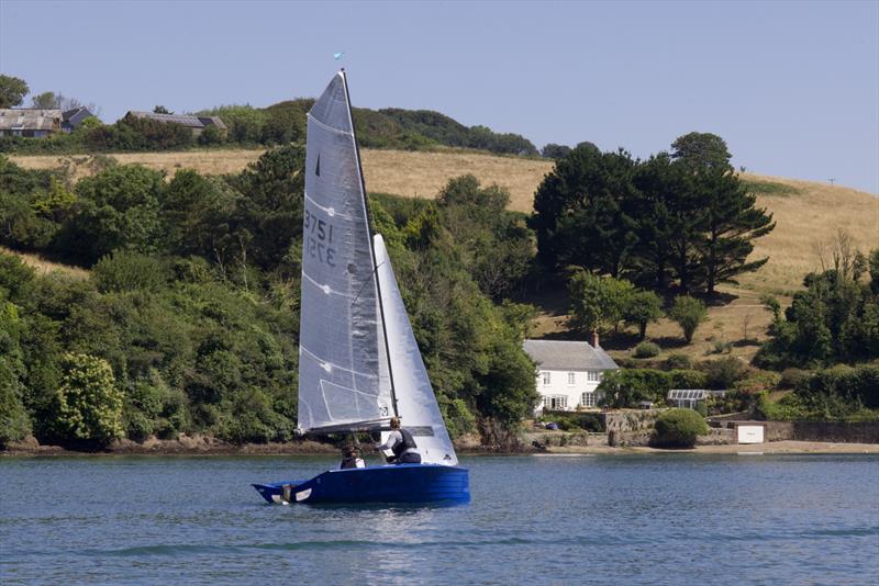 Helly Hansen Merlin Rocket Week at Salcombe Yacht Club Day 4 Morning Race photo copyright Lucy Burn taken at Salcombe Yacht Club and featuring the Merlin Rocket class
