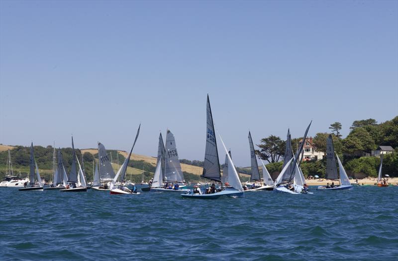 Helly Hansen Merlin Rocket Week at Salcombe Yacht Club Day 4 Afternoon Race photo copyright Lucy Burn taken at Salcombe Yacht Club and featuring the Merlin Rocket class