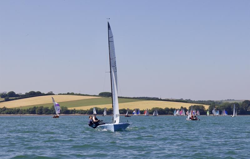 Helly Hansen Merlin Rocket Week at Salcombe Yacht Club Day 4 Afternoon Race photo copyright Lucy Burn taken at Salcombe Yacht Club and featuring the Merlin Rocket class