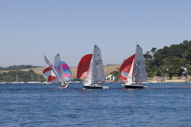 Helly Hansen Merlin Rocket Week at Salcombe Yacht Club Day 4 Afternoon Race photo copyright Lucy Burn taken at Salcombe Yacht Club and featuring the Merlin Rocket class