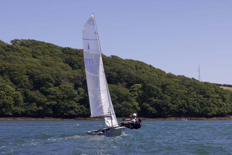 Helly Hansen Merlin Rocket Week at Salcombe Yacht Club Day 4 Afternoon Race photo copyright Lucy Burn taken at Salcombe Yacht Club and featuring the Merlin Rocket class