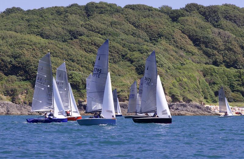 Helly Hansen Merlin Rocket Week at Salcombe Yacht Club Day 4 Afternoon Race photo copyright Lucy Burn taken at Salcombe Yacht Club and featuring the Merlin Rocket class