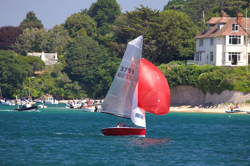 Tom Gillard and Rachael Gray win overall - Helly Hansen Merlin Rocket Week at Salcombe Yacht Club Day 6 photo copyright Lucy Burn taken at Salcombe Yacht Club and featuring the Merlin Rocket class