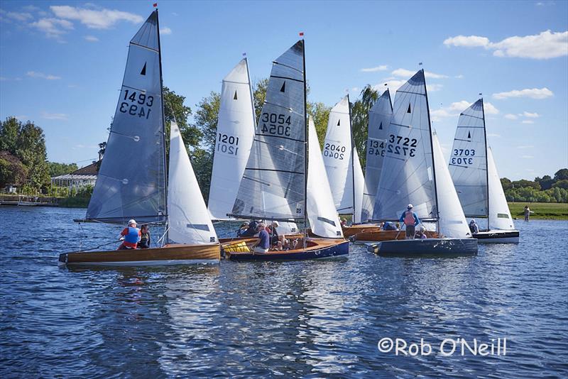 Light conditions for the start of the race - Merlin Rocket 80th Anniversary - photo © Rob O'Neill