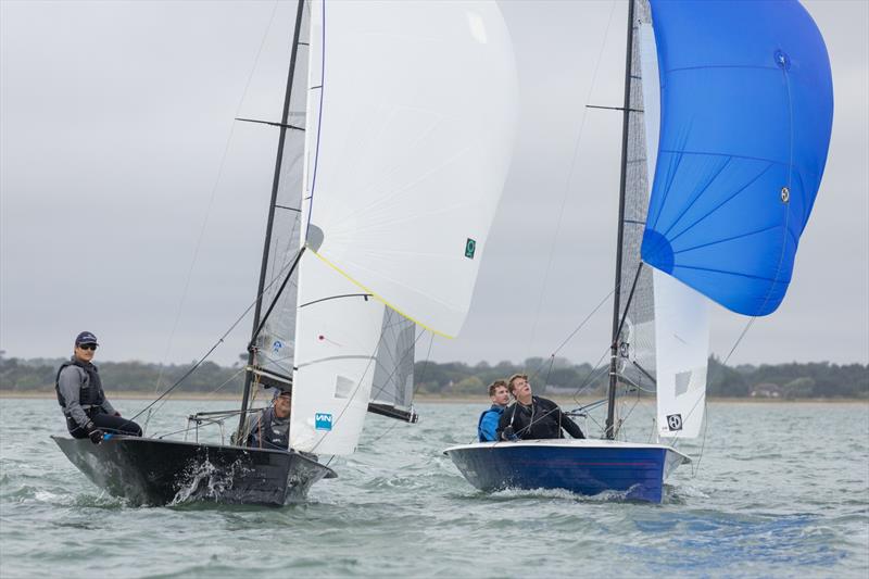 Battle of the Parkstone boats in the bronze fleet during the Craftinsure Silver Tiller at Lymington Town Sailing Club - photo © Tristan Jones / Nautipics