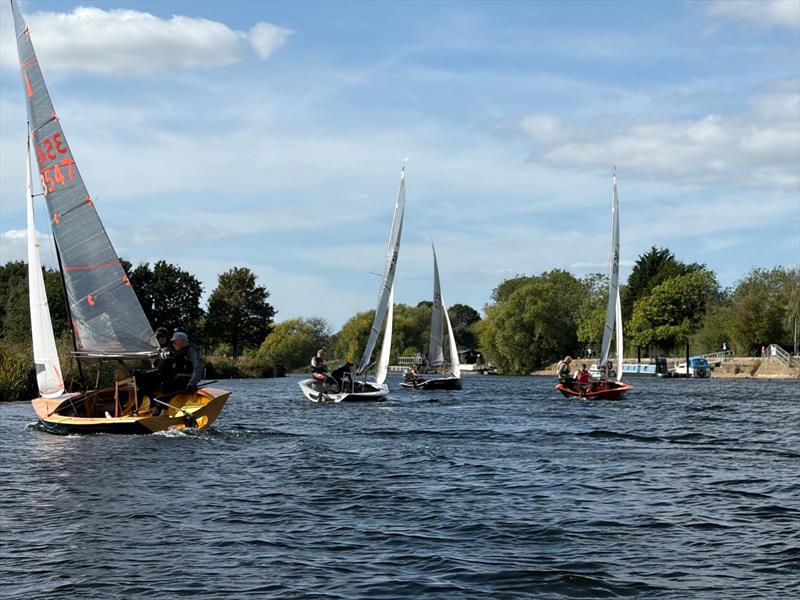 Short tacking in gusty conditions - Merlin Rocket Craftinsure Silver Tiller at Trent Valley photo copyright Ben and Helen Richardson taken at Trent Valley Sailing Club and featuring the Merlin Rocket class