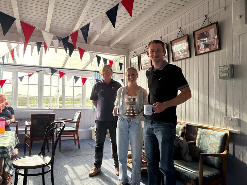 First overall, Sam Bailey and Mia Hateley - Merlin Rocket Craftinsure Silver Tiller at Trent Valley photo copyright Ben and Helen Richardson taken at Trent Valley Sailing Club and featuring the Merlin Rocket class