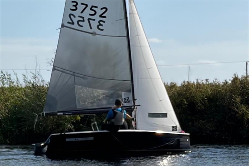 Sam Bailey and Mia Hately win - Merlin Rocket Craftinsure Silver Tiller at Trent Valley photo copyright Ben and Helen Richardson taken at Trent Valley Sailing Club and featuring the Merlin Rocket class