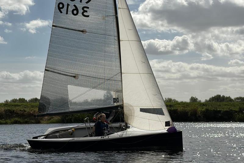 Merlin Rocket Craftinsure Silver Tiller at Trent Valley - photo © Ben and Helen Richardson