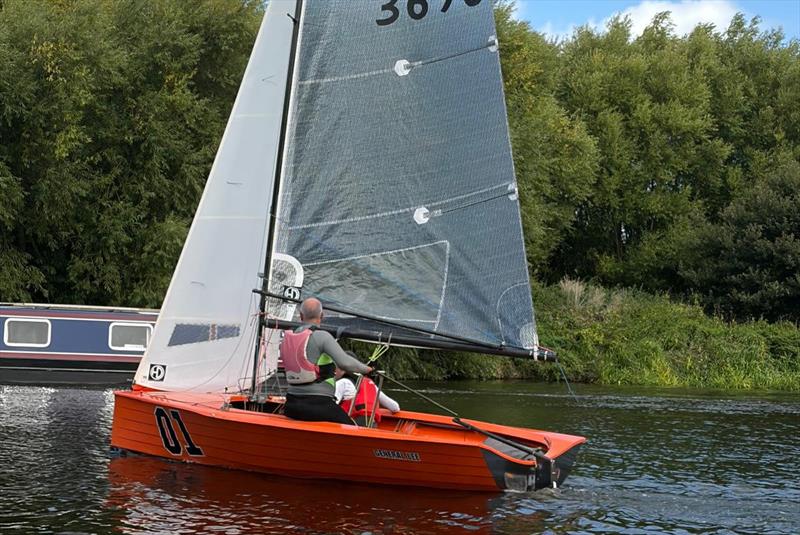 General Lee - Merlin Rocket Craftinsure Silver Tiller at Trent Valley - photo © Ben and Helen Richardson