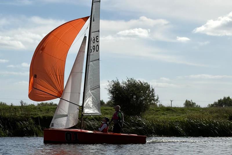Merlin Rocket Craftinsure Silver Tiller at Trent Valley - photo © Ben and Helen Richardson