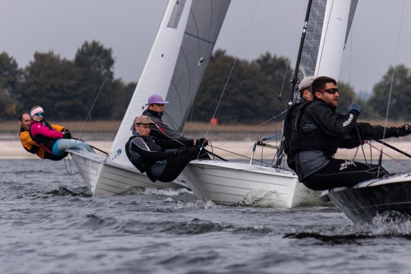 Layline action on day 2 - Allen Merlin Rocket Inlands at Oxford - photo © Matthew Bell