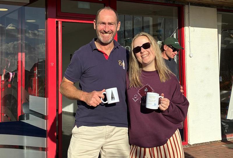 First Merlin Rocket, Gold Fleet and third overall, James Wells and Anna Aylward - Merlin Rockets at the Allspars Final Fling - photo © James Wells