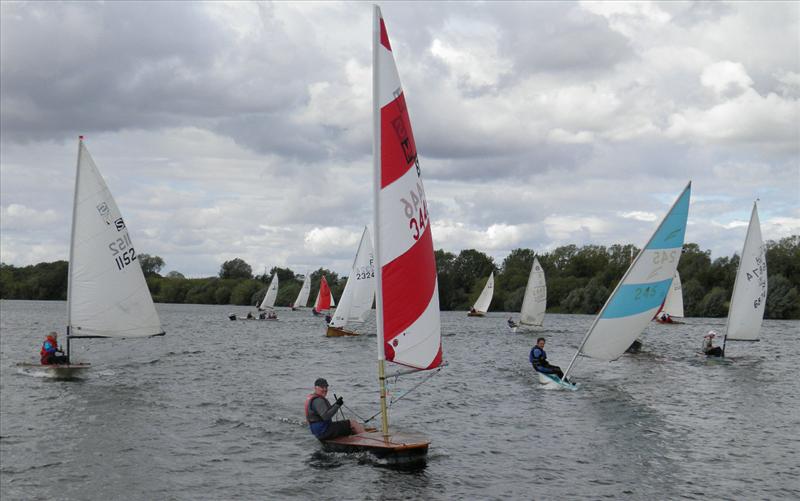 Classic and Vintage Racing Dinghy Association national championships photo copyright Karen Collyer taken at Whitefriars Sailing Club and featuring the Minisail class