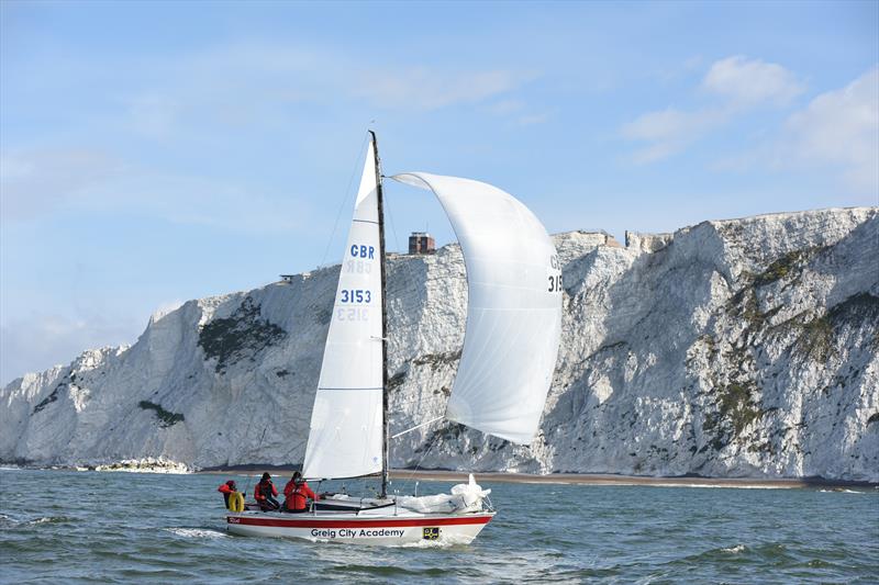 Greig City Academy's IRC Round the Island Record attempt - photo © Rick Tomlinson