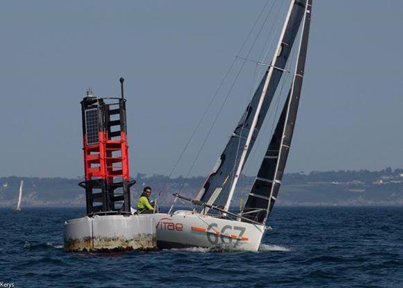 Mini Fastnet Race start in Douarnenez photo copyright Gildas Hemon / www.kerys.com taken at Winches Club Douarnenez and featuring the Mini Transat class