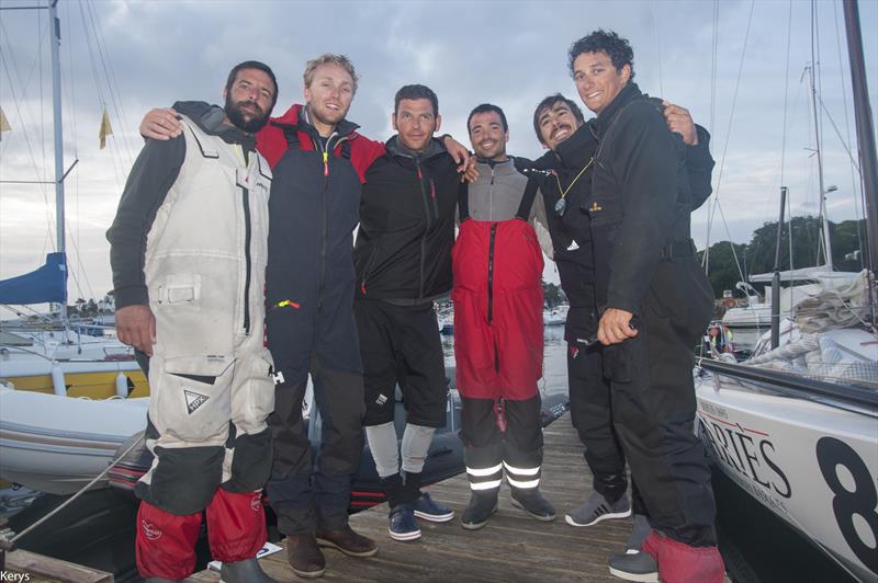 Mini Fastnet winners photo copyright Gildas Hémon taken at Winches Club Douarnenez and featuring the Mini Transat class