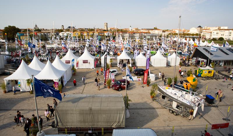 Mini Transat 2011 Race Village in La Rochelle photo copyright Christophe Breschi / www.breschi-photo-video.com taken at  and featuring the Mini Transat class