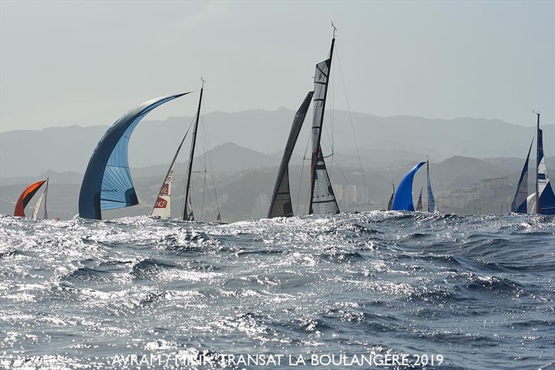 Mini-Transat La Boulangère Leg 2 photo copyright Marin Avram taken at  and featuring the Mini Transat class