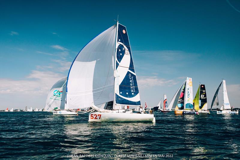 Mini en May 2022 photo copyright Jean-Baptiste D'Enquin / Classe Mino 6.50 / Mini en May 2022 taken at  and featuring the Mini Transat class