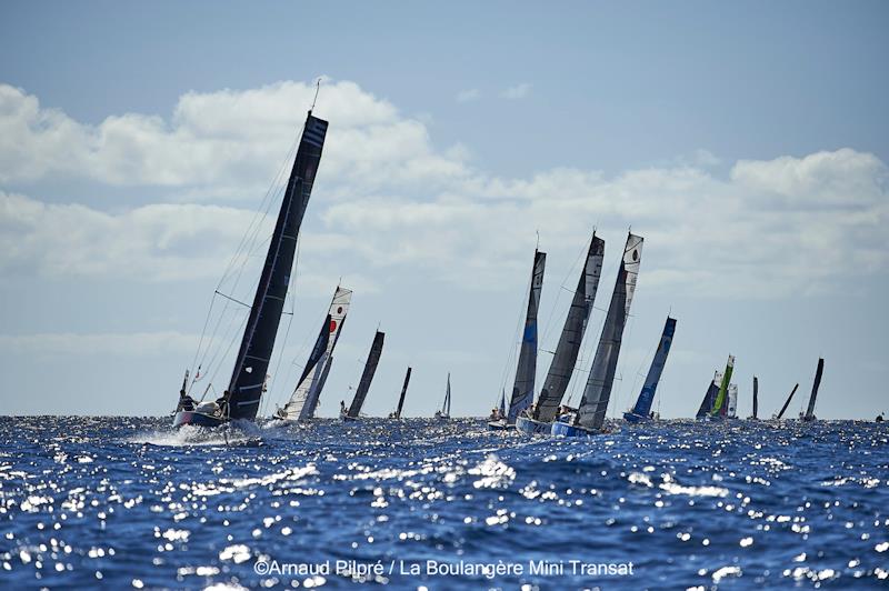 La Boulangère Mini Transat 2023 photo copyright Arnaud Pilpre / La Boulangère Mini Transat 2023 taken at  and featuring the Mini Transat class