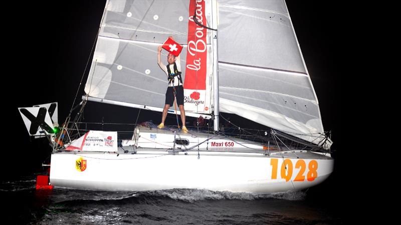 Joshua Schopfer finishes 5th in the Mini Transat 2025 - photo © Manon Le Guen