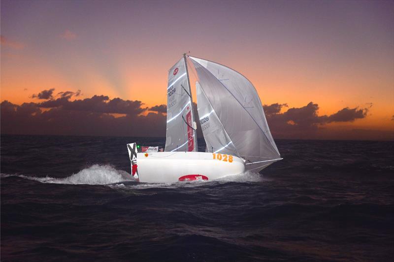 Joshua Schopfer finishes 5th in the Mini Transat 2025 - photo © Manon Le Guen