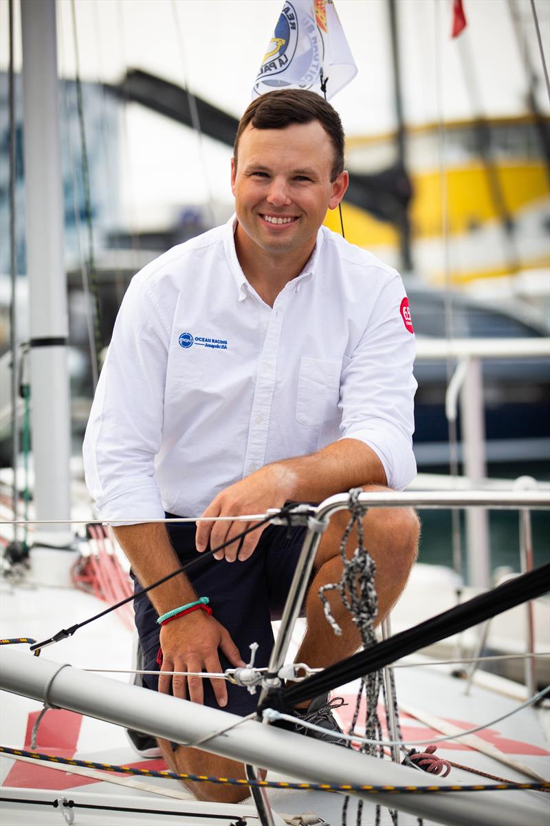 Skipper Peter Gibbons-Neff plans to compete in the 2027 Mini Transat aboard a brand-new foiling prototype Classe Mini  photo copyright Manon Le Guen taken at Annapolis Yacht Club and featuring the Mini Transat class