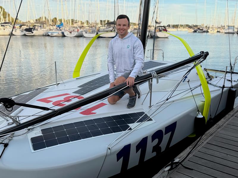 American offshore sailor Peter Gibbons-Neff launches new foiling prototype for 2027 Mini Transat photo copyright PGN Ocean Racing taken at  and featuring the Mini Transat class
