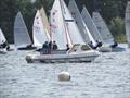 Gusts start during the Border Counties Midweek Sailing Series at Shropshire Sailing Club © Brian Herring