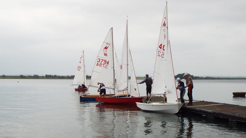 Launching during the Miracle Inlands at Welton photo copyright Kenneth Gibson taken at Welton Sailing Club and featuring the Miracle class