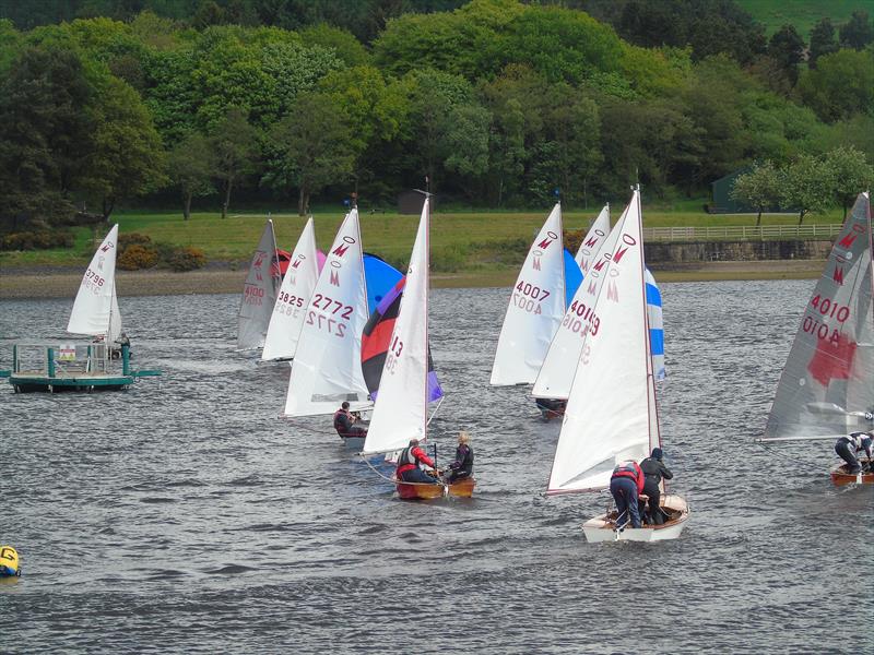 Miracle Northerns at Delph photo copyright Steve Starbuck taken at Delph Sailing Club and featuring the Miracle class