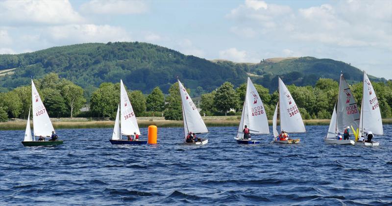 Miracle Nationals at Bala day 1 photo copyright John Hunter taken at Bala Sailing Club and featuring the Miracle class