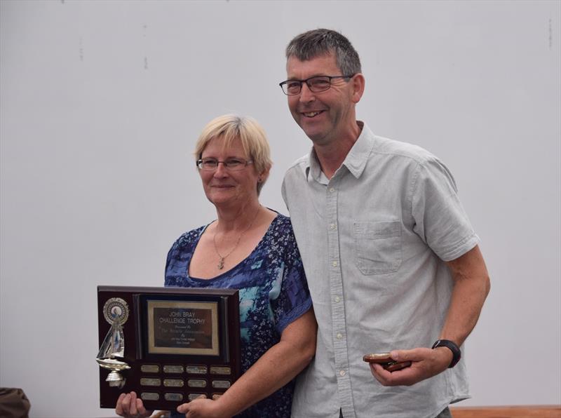 Miracle Nationals at Pwllheli: Silver Fleet winners Carolynn and Nick Smith photo copyright Brian Jones taken at Plas Heli Welsh National Sailing Academy and featuring the Miracle class