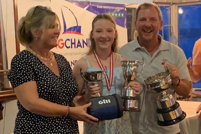 Ian and Ella Fryett win the Miracle Nationals at Brixham - photo © Tanya Copsey