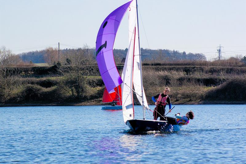 Shustoke Gauntlet 2025 photo copyright Paul Collins taken at Shustoke Sailing Club and featuring the Miracle class