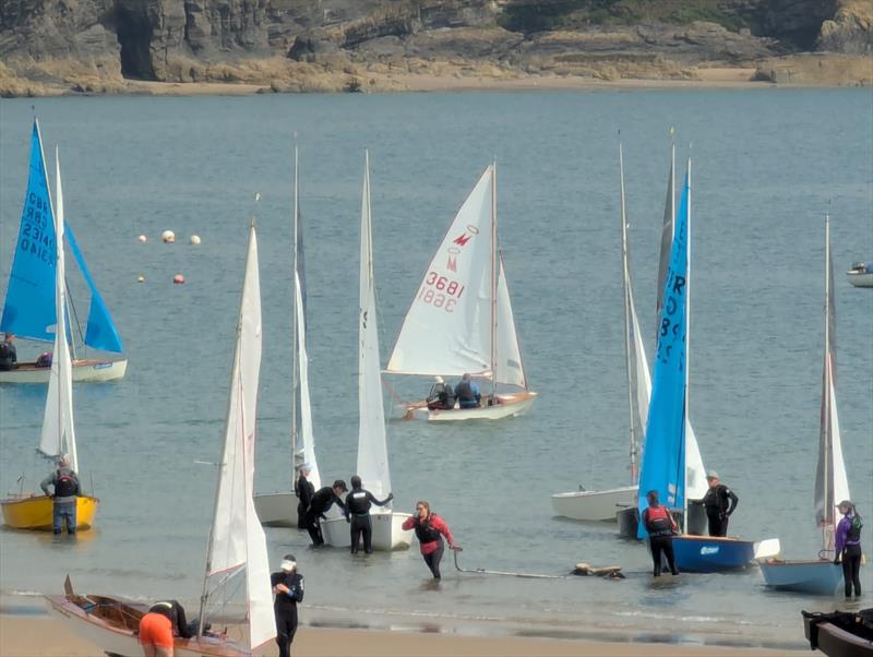 Miracle Nationals at Tenby Day 3 photo copyright Andrew Clarke taken at Tenby Sailing Club and featuring the Miracle class