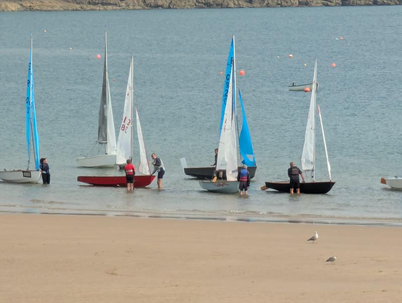 Miracle Nationals at Tenby Day 3 photo copyright Andrew Clarke taken at Tenby Sailing Club and featuring the Miracle class