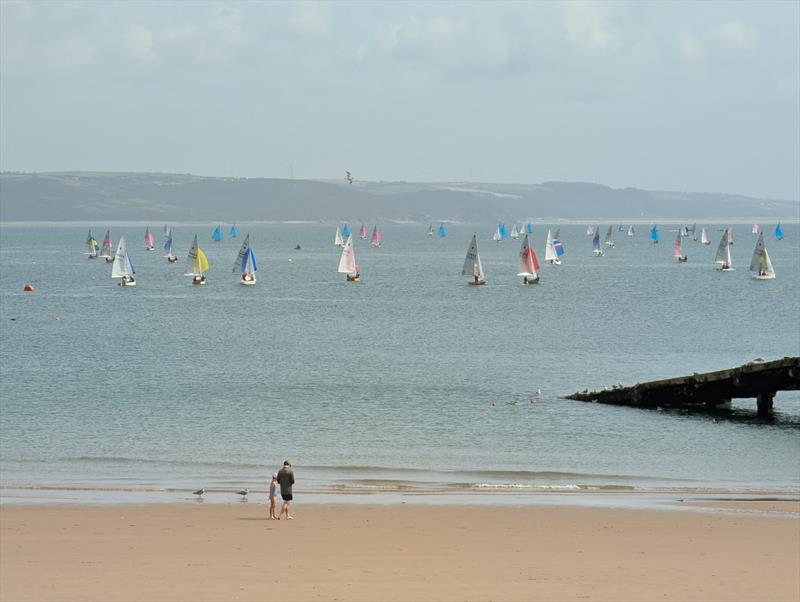 Miracle Nationals at Tenby Day 3 photo copyright Andrew Clarke taken at Tenby Sailing Club and featuring the Miracle class