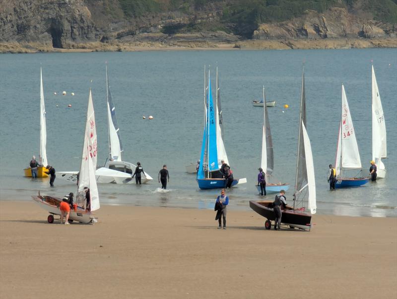 Miracle Nationals at Tenby Day 3 photo copyright Andrew Clarke taken at Tenby Sailing Club and featuring the Miracle class